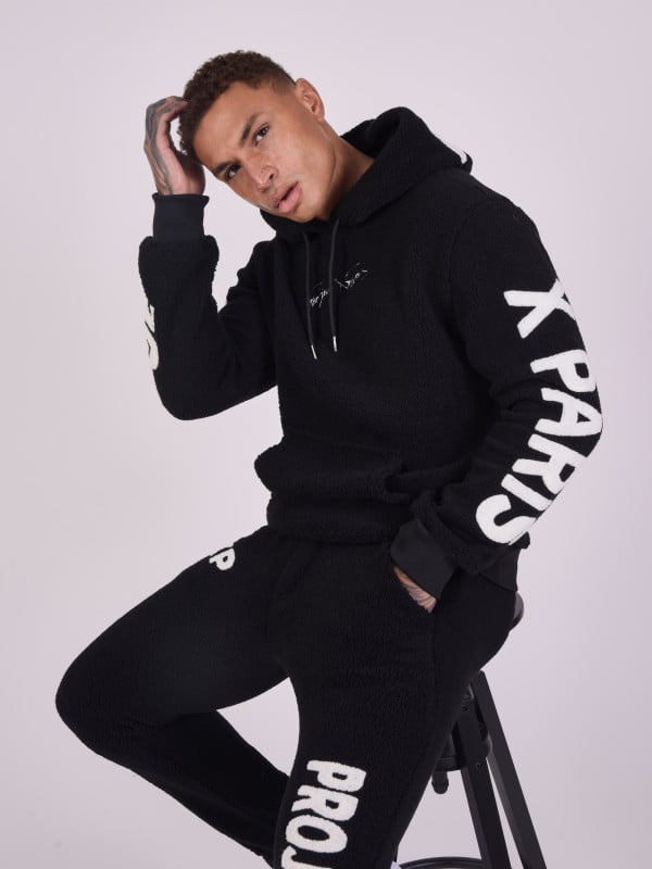 project x paris Sweat à Capuche style "pilou pilou"