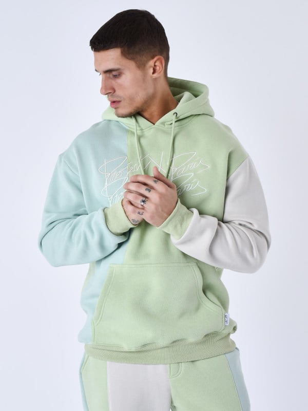 Project X Paris Sweat à Capuche Tricolore