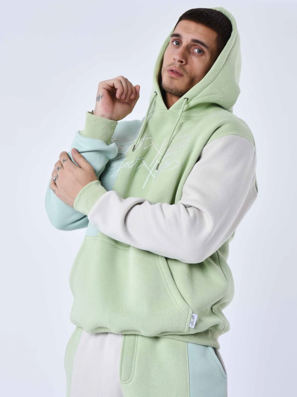 project x paris Sweat à Capuche tricolore