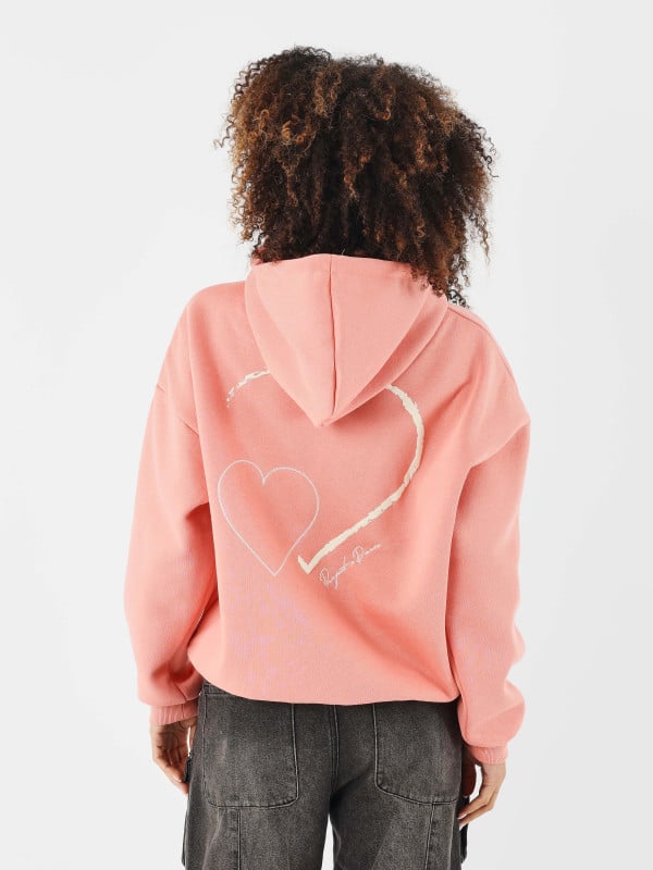 Project X Paris Sweat à Capuche Wicker Heart