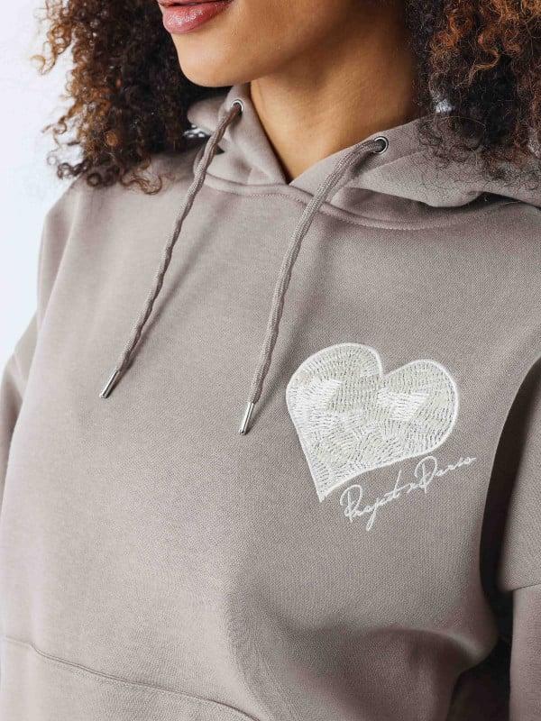 Project X Paris Sweat à Capuche Wicker Heart