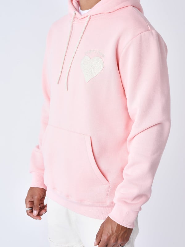 Project X Paris Sweat à Capuche Wicker Heart