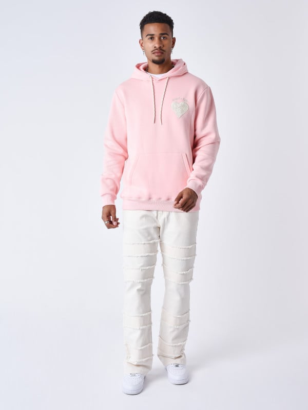 Project X Paris Sweat à Capuche Wicker Heart