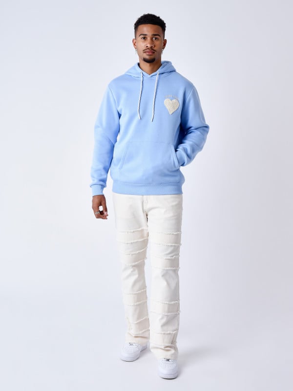 Project X Paris Sweat à Capuche Wicker Heart