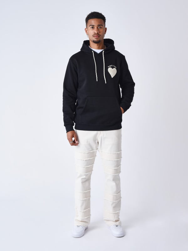 Project X Paris Sweat à Capuche Wicker Heart