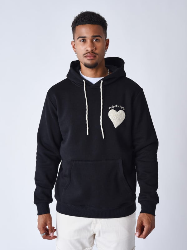 project x paris Sweat à capuche Wicker heart