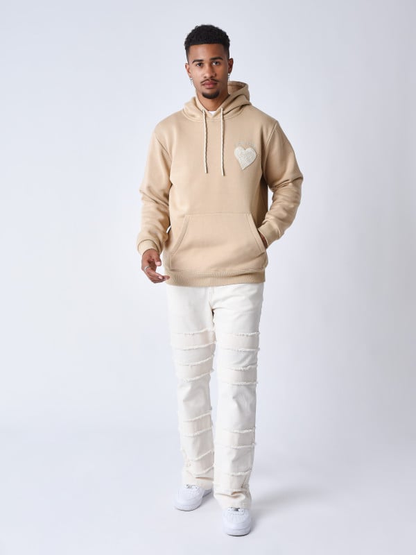 Project X Paris Sweat à Capuche Wicker Heart