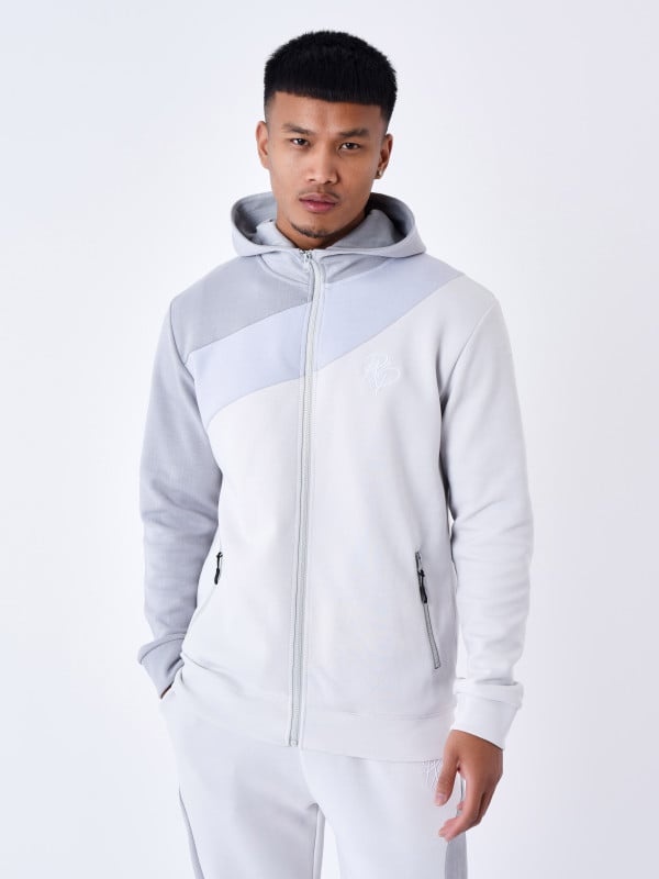 project x paris Sweat à Capuche zippé colorblock