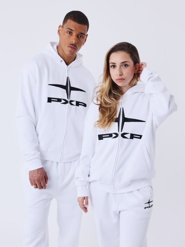 project x paris Sweat à capuche zippé Essentials