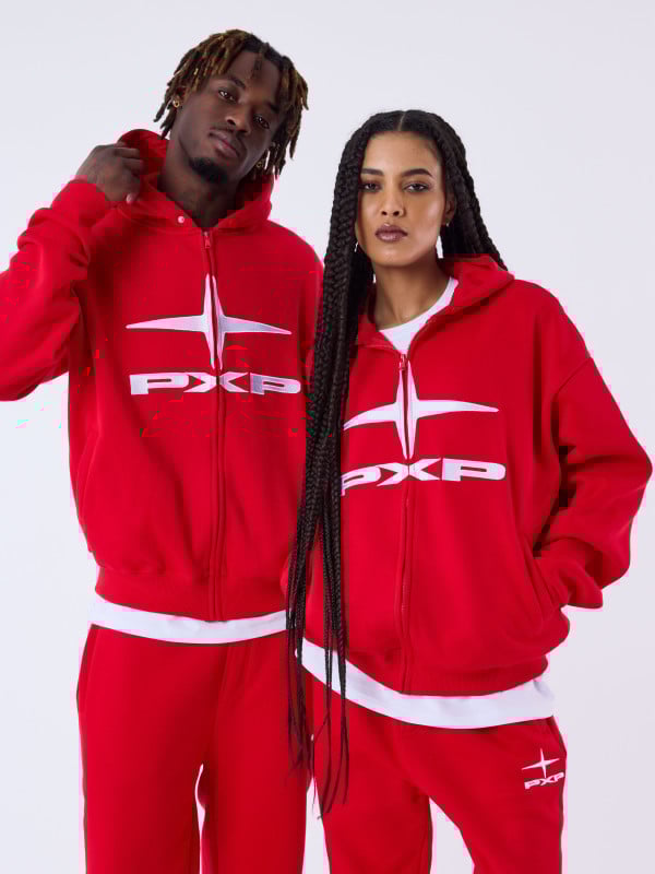 project x paris Sweat à capuche zippé Essentials