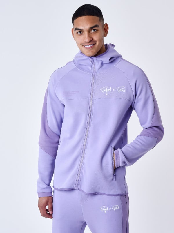 Project X Paris Sweat à Capuche Zippé Two Tone