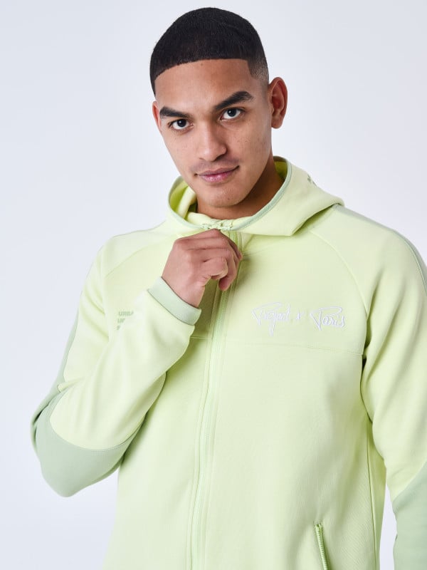 project x paris Sweat à Capuche zippé two tone