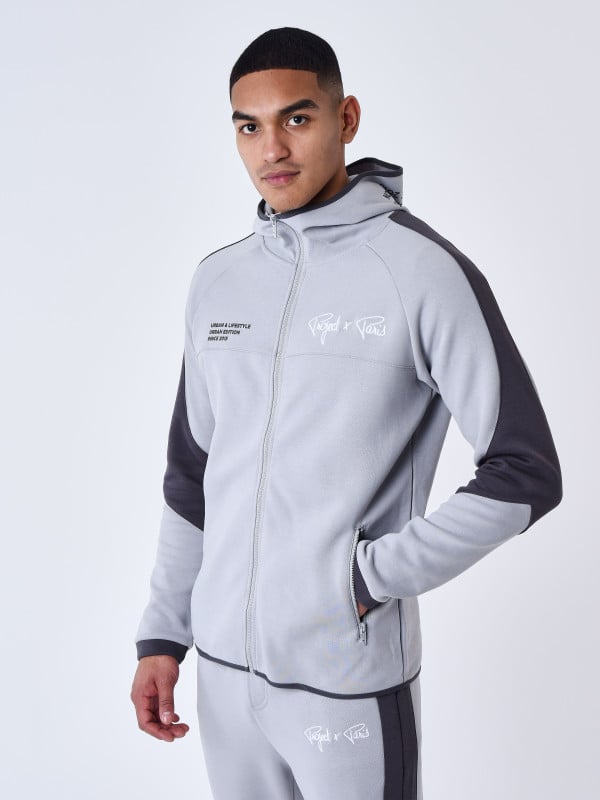 Project X Paris Sweat à Capuche Zippé Two Tone