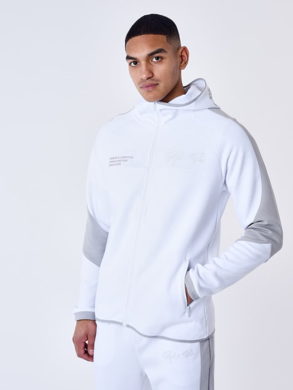 Project X Paris Sweat à Capuche Zippé Two Tone