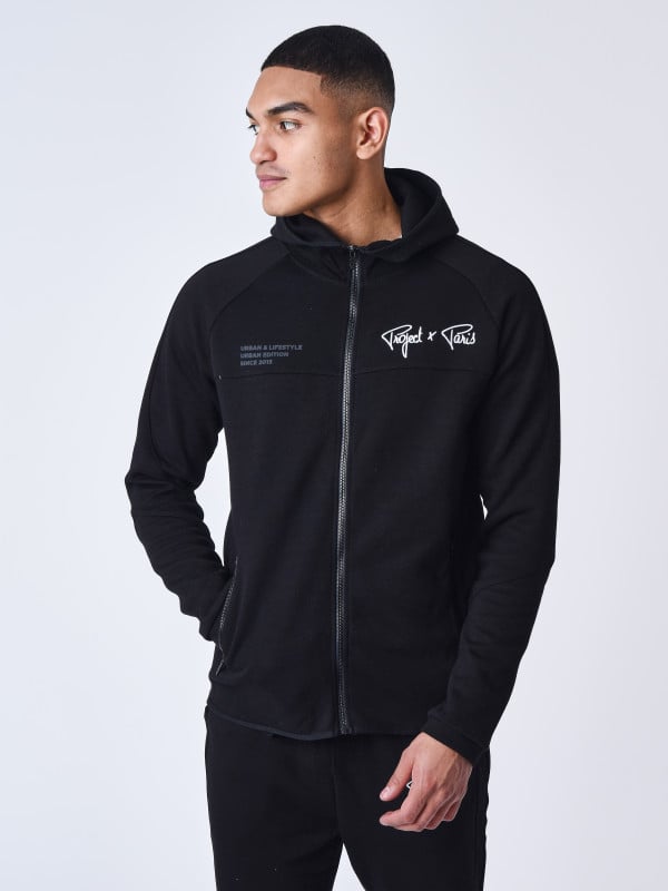 Project X Paris Sweat à Capuche Zippé Two Tone