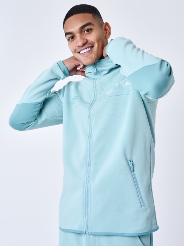 project x paris Sweat à Capuche zippé two tone