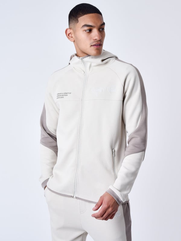 Project X Paris Sweat à Capuche Zippé Two Tone
