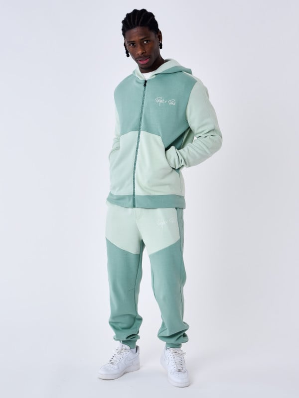 Project X Paris Sweat à Capuche Zippé Two Tone