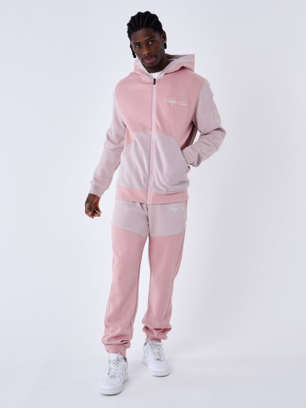 Project X Paris Sweat à Capuche Zippé Two Tone