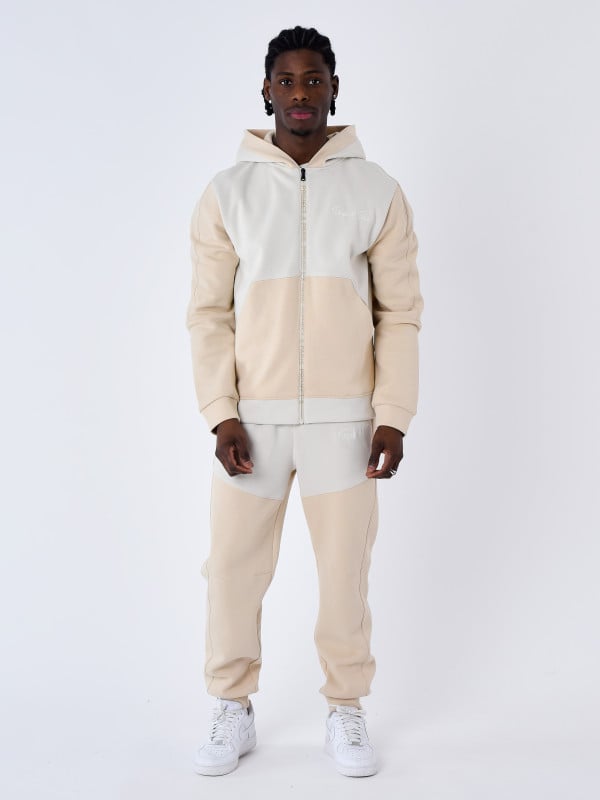Project X Paris Sweat à Capuche Zippé Two Tone
