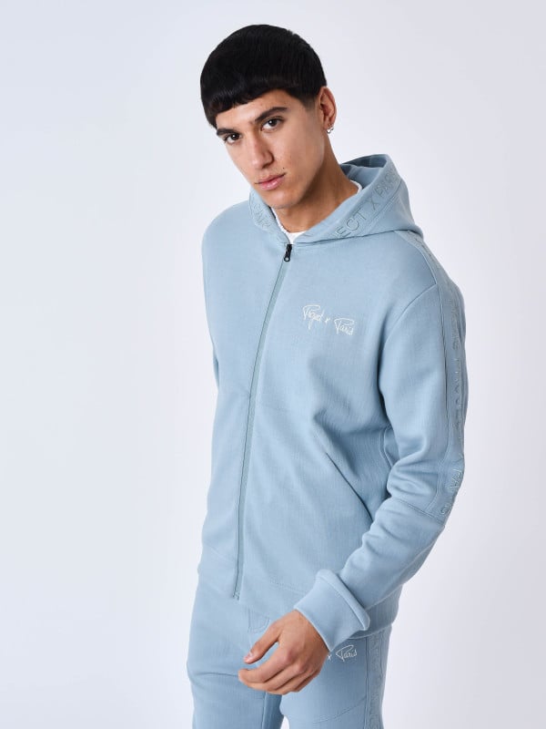 Project X Paris Sweat à Capuche Zippé Uni