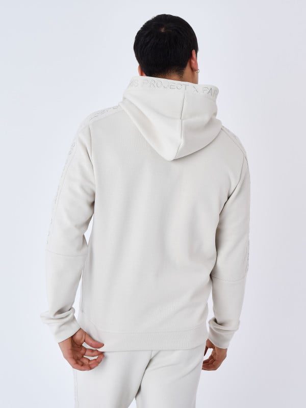 Project X Paris Sweat à Capuche Zippé Uni