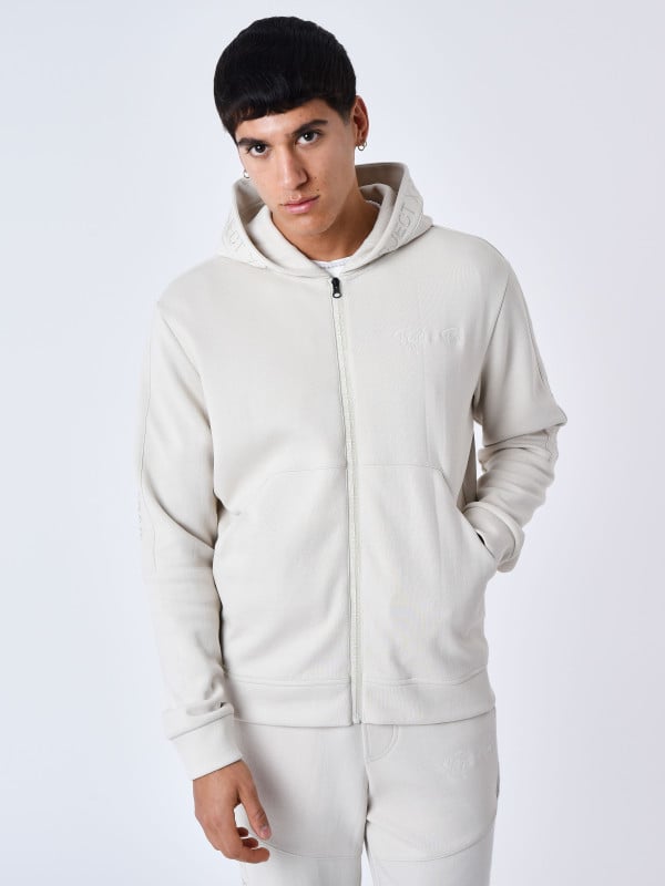 project x paris Sweat à Capuche zippé uni