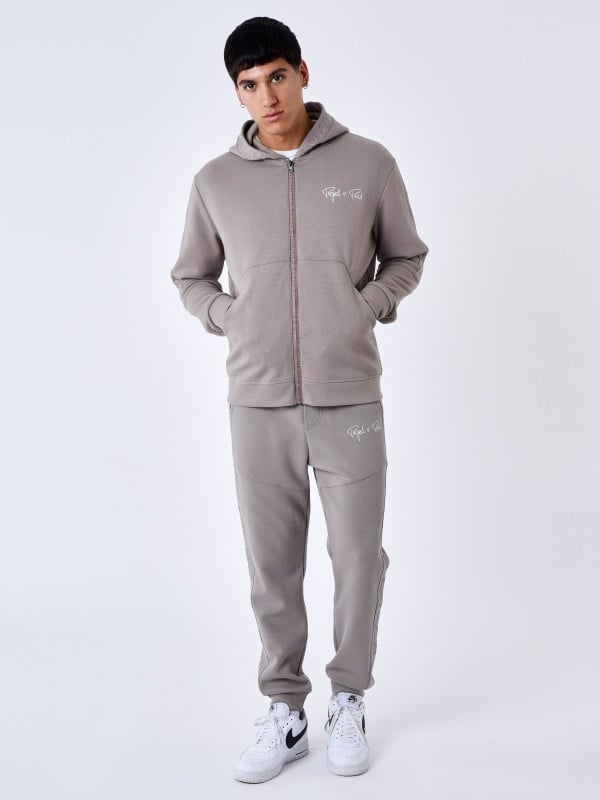 Project X Paris Sweat à Capuche Zippé Uni
