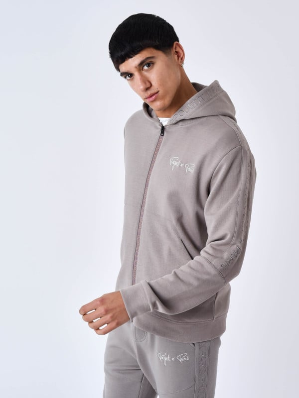Project X Paris Sweat à Capuche Zippé Uni