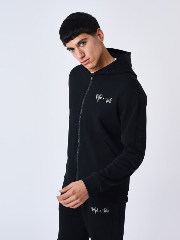 Project X Paris Sweat à Capuche Zippé Uni