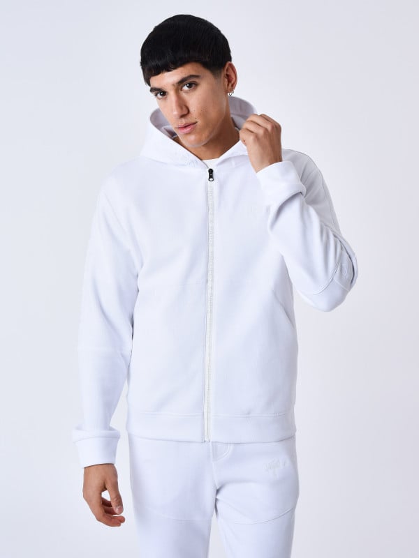 Project X Paris Sweat à Capuche Zippé Uni