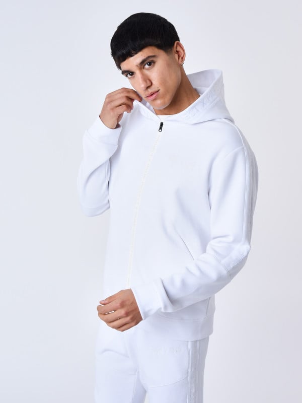 project x paris Sweat à Capuche zippé uni