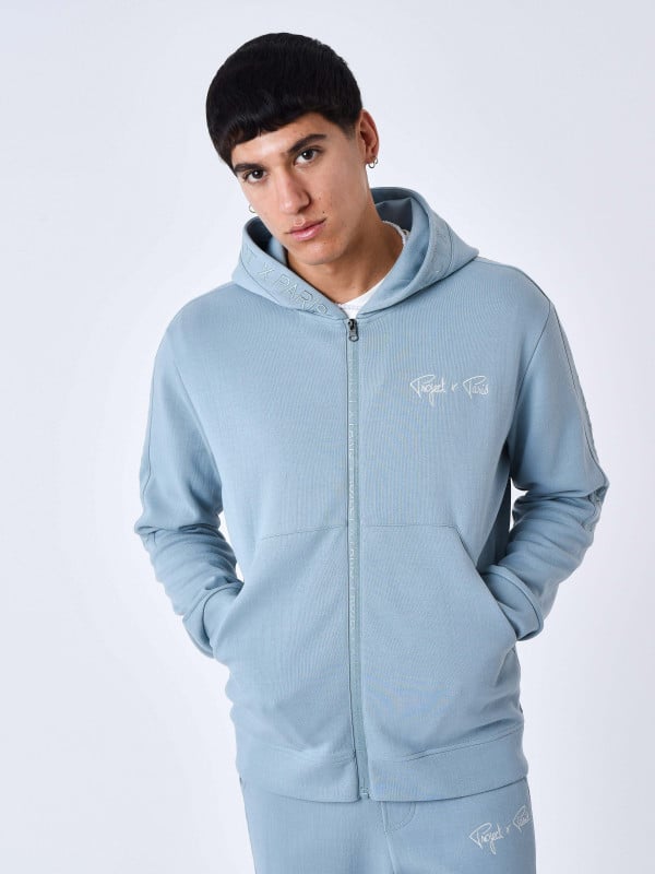 project x paris Sweat à Capuche zippé uni