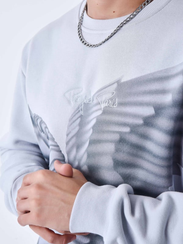 Project X Paris Sweat à Col Rond Motif équestre