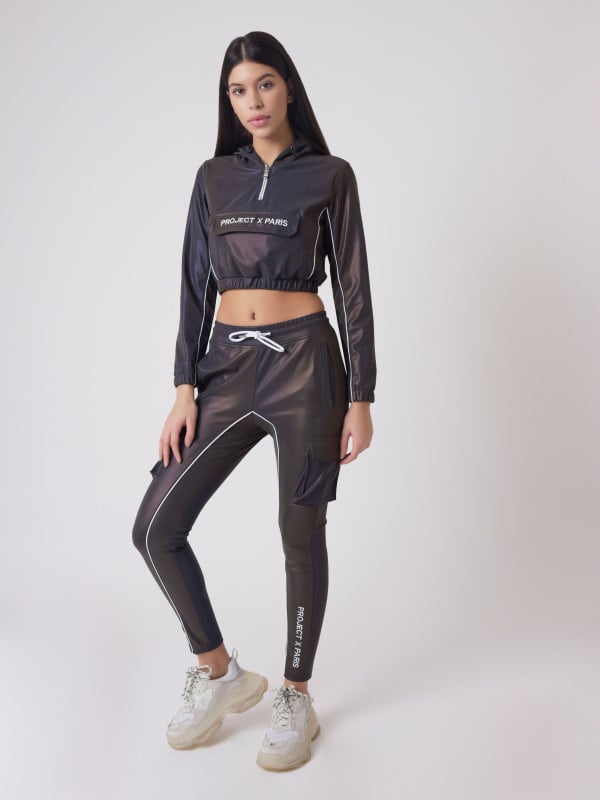 Project X Paris Sweat Capuche Enfilable à Piping