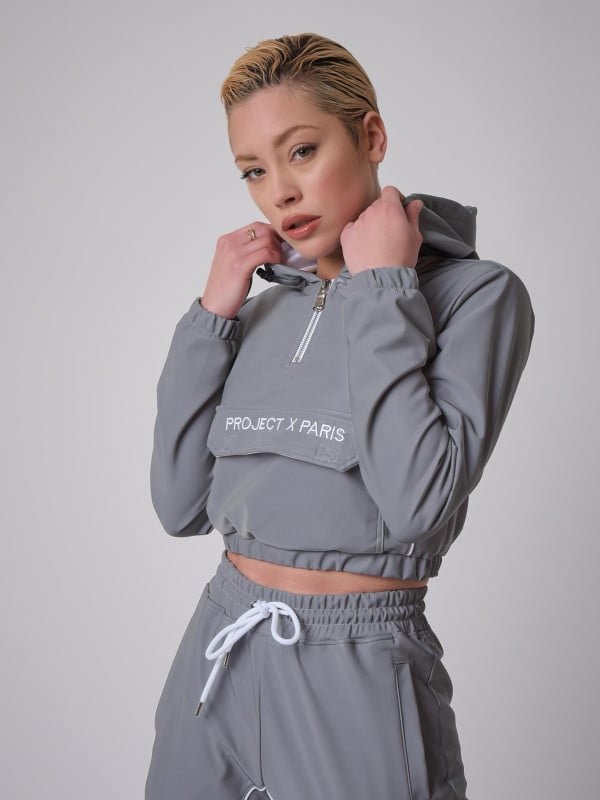 Project X Paris Sweat Capuche Enfilable à Piping