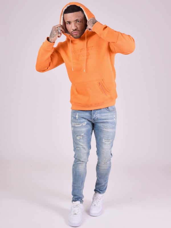 Project X Paris Sweat Capuche Logo Relief Négatif