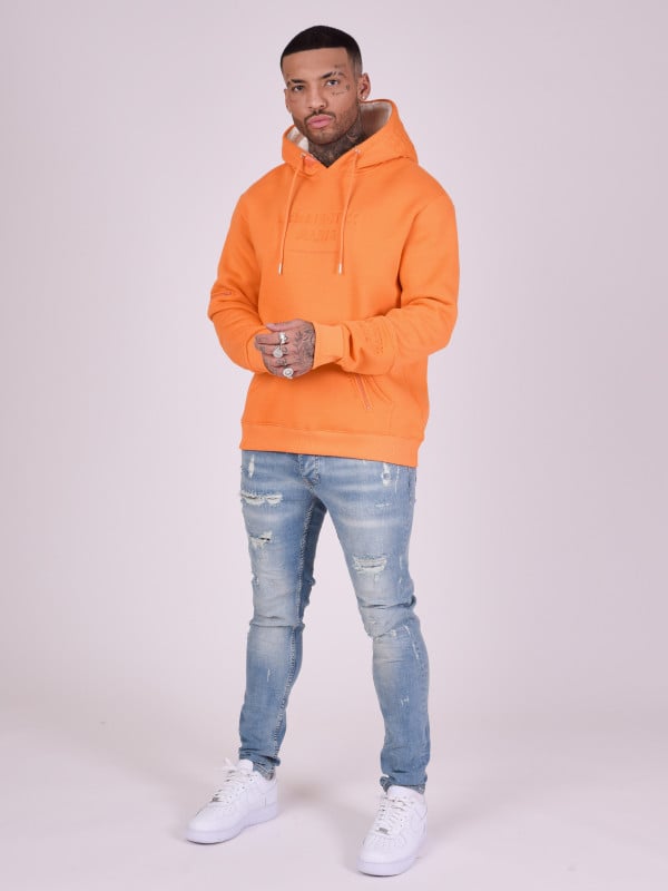 Project X Paris Sweat Capuche Logo Relief Négatif