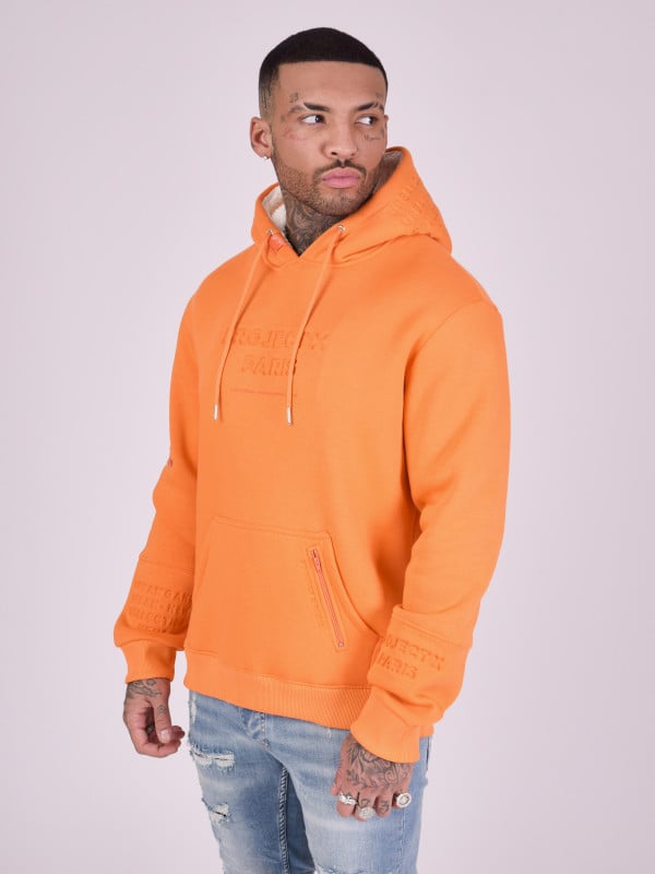 Project X Paris Sweat Capuche Logo Relief Négatif