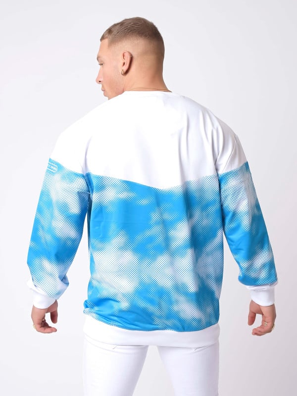 Project X Paris Sweat Col Rond Impression Nuage