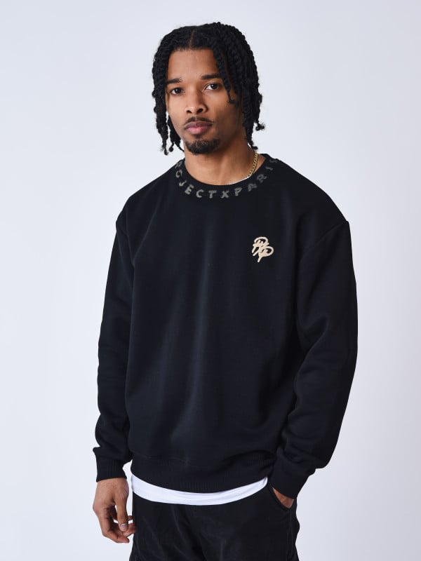 project x paris Sweat col rond motif graph