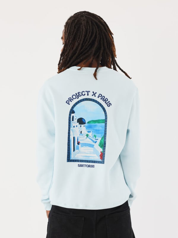 Project X Paris Sweat Col Rond Santorini