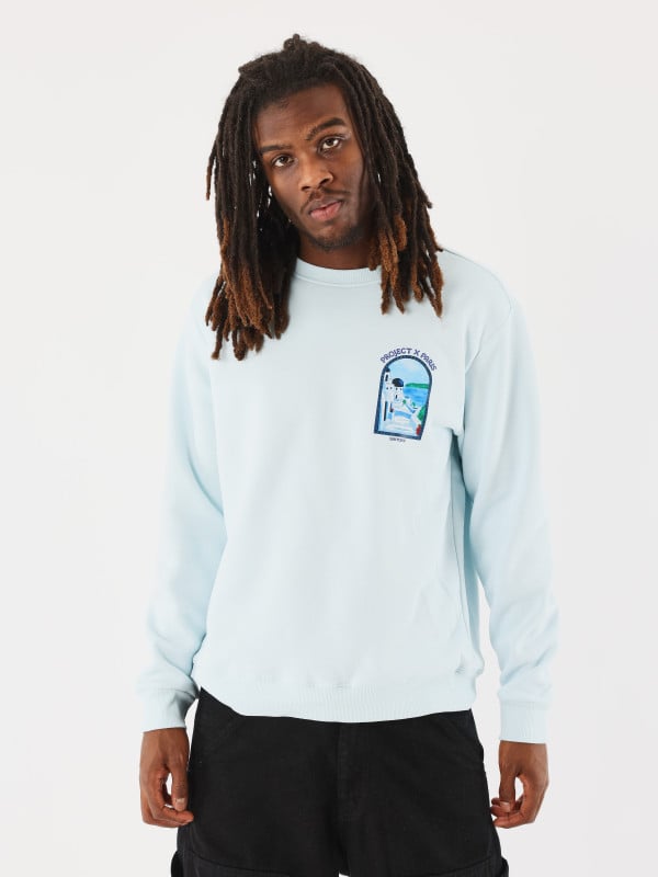 project x paris Sweat col rond Santorini