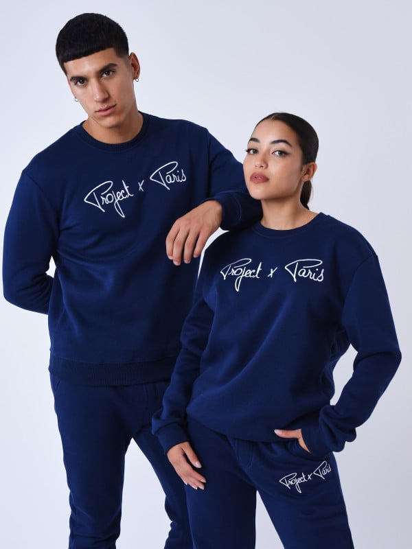 Project X Paris Sweat Col Rond Signature