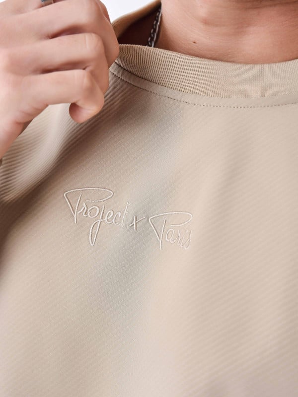 Project X Paris Sweat Col Rond Texturé