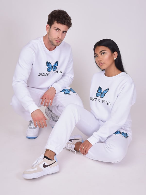 project x paris Sweat impression papillon