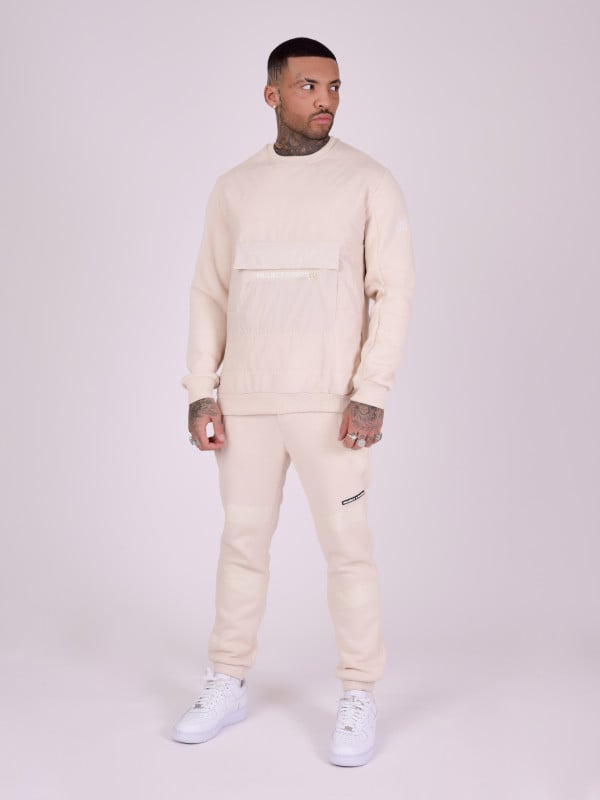Project X Paris Sweat Matelassage Avec Poche