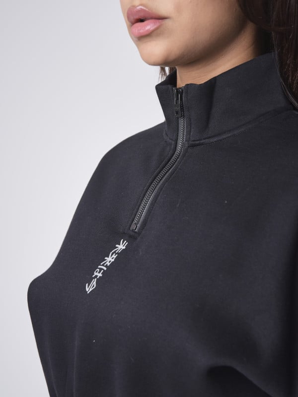 Project X Paris Sweater Col Montant Zippé Dragons