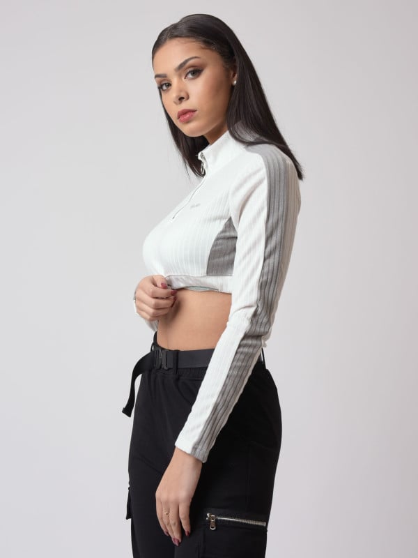 Project X Paris Sweatshirt Crop élastique