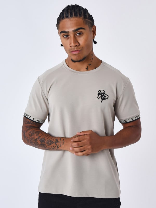 Project X Paris T-shirt A Bandes élastiques